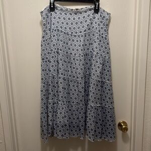 Sundance silk 100 % shell
100 % lining 
Skirt